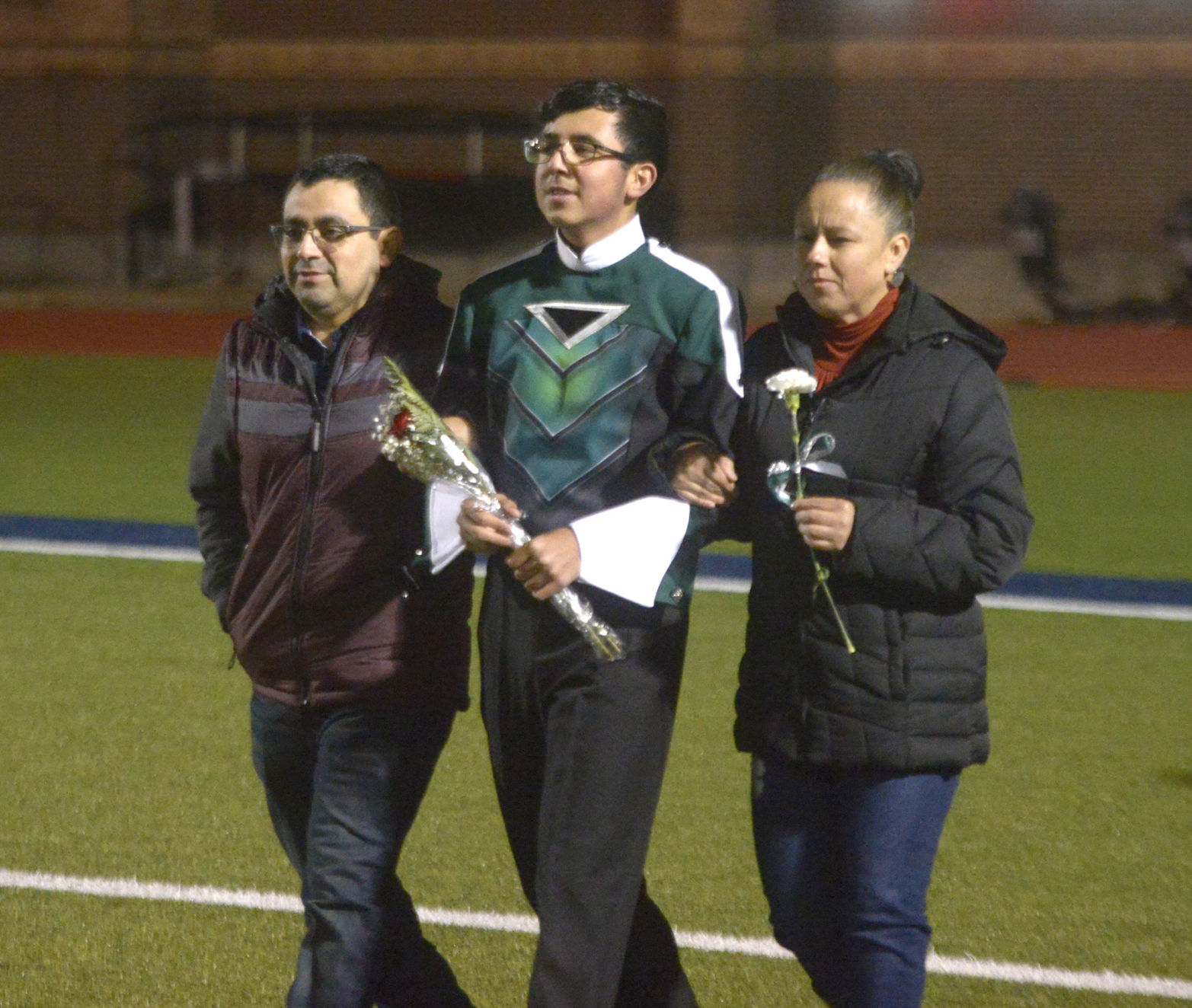 Rudder High School senior night 2019